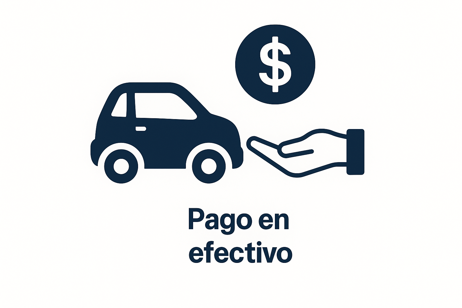 Pago en efectivo coches sin carnet
